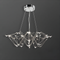 Люстра Rain L-80cm LED 16W Silver 250518-100004872