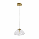 Підвісні світильники скляні D-20/25/30 cm G9 Clear+Gold Dumpling 260118-100007047