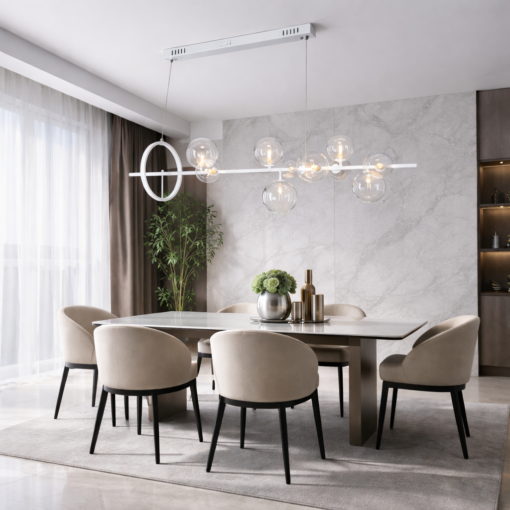 Люстра White Bubbles L-120 cm 220935-100001017