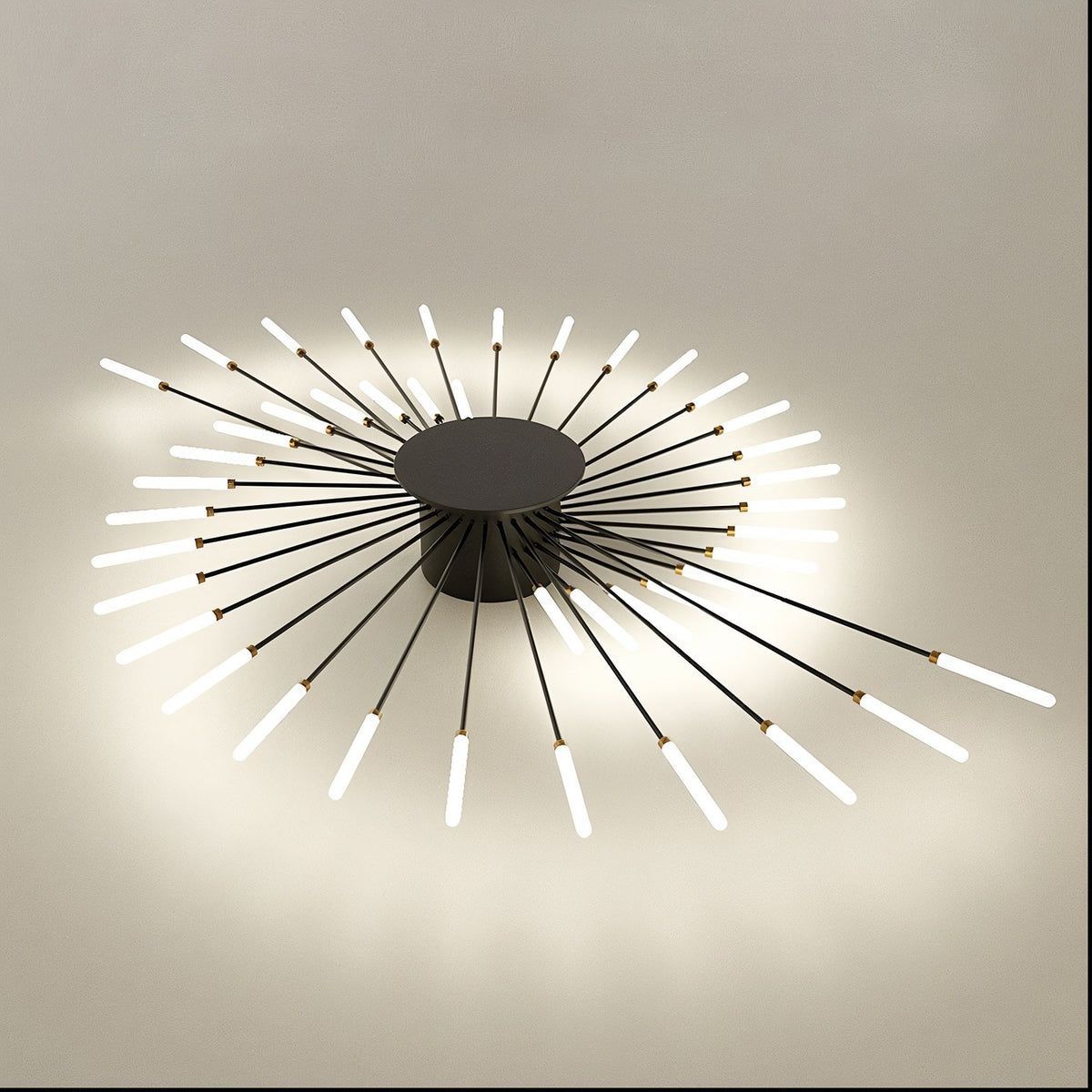 Стельовий світильник Fan lamp 28 D100 Led 20W 4000K Black 250118-100004031