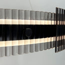 Підвісна люстра чорна D-60 cm Led 50W Black Restraint 250918-100002048