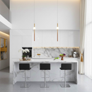 Підвіс білий/золотий H-60 cm 3000K Led 15W Tube Matte Gold & White 221026-100001088