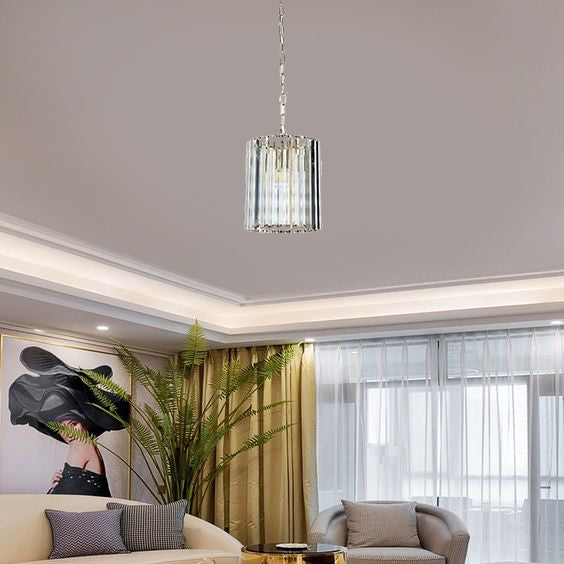 Люстра Кришталева Ланцюжок Crystal 3*E14 L-25 см 230818-100002473