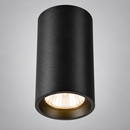 Точковий світильник накладний чорний H-11,5 cm D-6,4 cm GU10 Black Tuba Tobias 260995-100008792