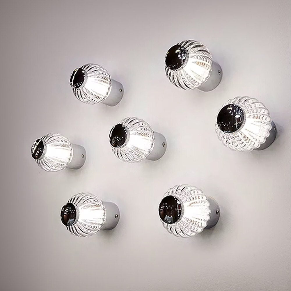 Настінний світильник світлодіодний Beads grey D-10 cm Led 5W Chrome 250219-100004153