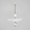 Люстра біла з пелюстками D-40 cm / D-60 cm Led 4000K White Flower 250918-100002038