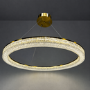 Люстра латунь світлодіодна D-60 cm Led 75W Gold Ice 260588-100007959