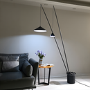 Торшер Cylinder H-230cm E27x2 Black 250558-100004755
