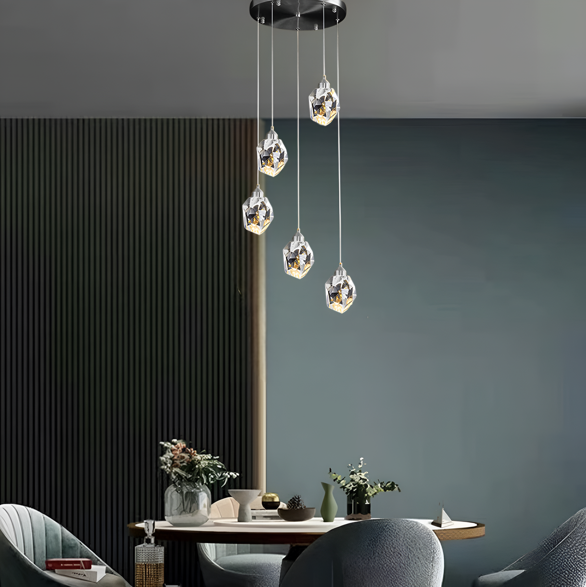 Люстра Crystal shine 5 Chrome 4500K 29W 250476-100004519