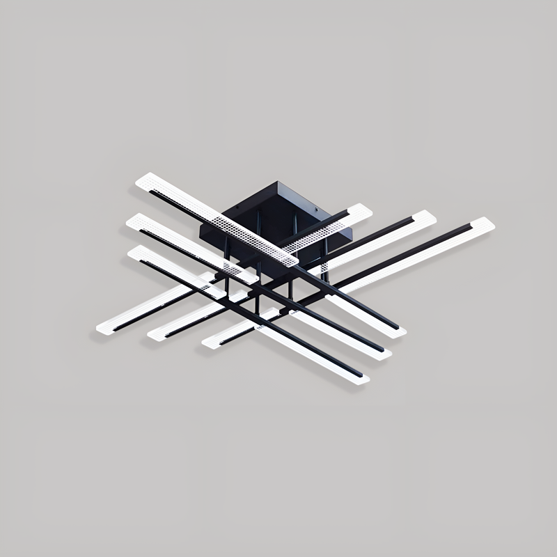 Люстра Geometry 12 L-95cm 40W Black 250535-100004987