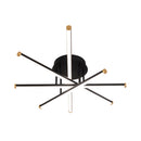 Стельова люстра чорна L-80 cm Led 80W 3000K-5000K Black Star 260260-100007381