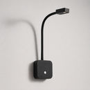 Світильник чорний настінний з USB роз'ємом H-56,5 cm Led 3W Black Longie 260728-100008423