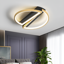 Стельовий світильник SemiCircle D-50 cm 72W Black + Gold 72W LED 250476-100004337