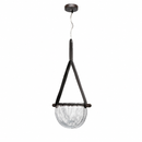 Світильник підвісний чорний з дичастим склом H-80 cm W-30 cm Led Black Drop hang 260822-100008576