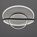 Люстра стельова чорно-біла H-20 cm D-50 cm Led 83W Black+White Circle Way 260918-100008796