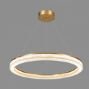 Люстра латунь світлодіодна D-60 cm Led 75W Gold Ice 260588-100007959