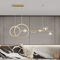 Люстра Geometry Style L-90 cm Gold + Clear 250488-100004490