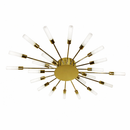 Стельові люстри золоті L-90 cm / L-110 cm / L-128 cm G4 Gold Fun 260218-100007436