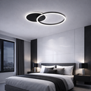 Світильник стельовий чорний світлодіодний L - 55 cm Led 40W Black Rings 260140-100007026