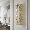 Бра настінні золоті Crystal Shine 4000К H-30 cm / H-40 cm Led 11W / 14W Сяйво Gold 250635-100005248