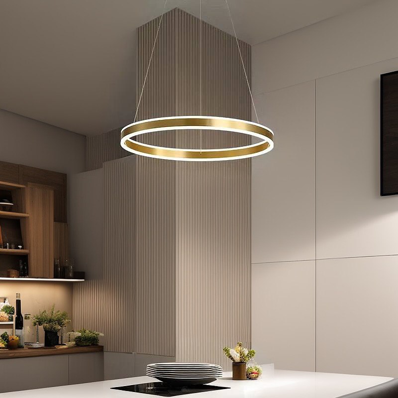Підвісні світильники Rimmy Led 37 D-60 cm / D-80 cm / D-100 cm Gold 240722-100003452