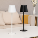 Настільна лампа біла акумуляторна H-37 cm Led 10W White T-Lamp 251188-100006556