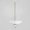 Люстра біла з пелюстками D-40 cm / D-60 cm Led 4000K White Flower 250918-100002038
