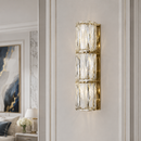 Бра настінні золоті Crystal Shine 4000К H-30 cm / H-40 cm Led 11W / 14W Сяйво Gold 250635-100005248