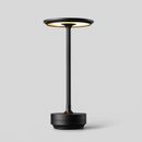 Настільна лампа чорна акумуляторна H-28 cm Led 10W Black Clin 251188-100006557