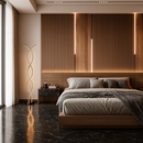 Торшер чорний світлодіодний H-145 cm Led 64W Black Spiral 251249-100006863