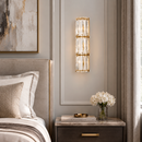 Бра настінні золоті Crystal Shine 4000К H-30 cm / H-40 cm Led 11W / 14W Сяйво Gold 250635-100005248
