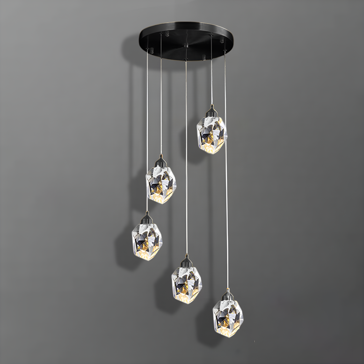 Люстра Crystal shine 5 Black 4500K 29W 250476-100004523