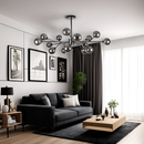 Люстра Berries G9х15 D-105cm Black + Black 250431-100004563