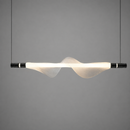 Підвісні світильники L-100 cm / L-120 cm Led 24W / 29W 3000K Black Silk 260822-100008575