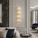 Бра настінні срібні Crystal Shine 4000К H-30 cm / H-40 cm Led 11W / 14W Сяйво Chrome 260135-100007183
