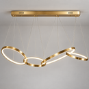 Люстра золота L-120 см / L-150 см Led 52W / 65W Gold Lord of the Rings 220835-100000993