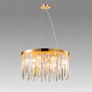 Підвісна люстра золота D-60 cm E14 Gold Crystal Crown 260288-100007520