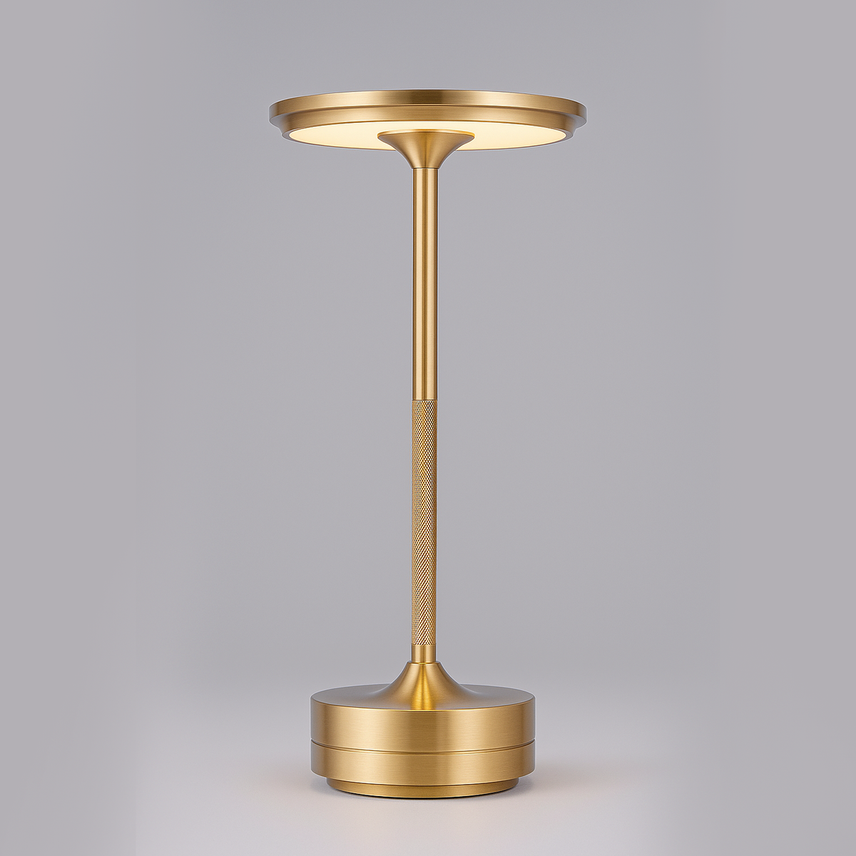 Настільна лампа золота акумуляторна H-28 cm Led 10W Gold Clin 251188-100006558