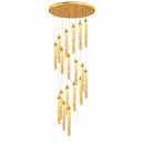 Каскадна люстра золота D-20 cm Led 90W 4000K Rose Gold Cascade Imitation Bubbles 260222-100007368