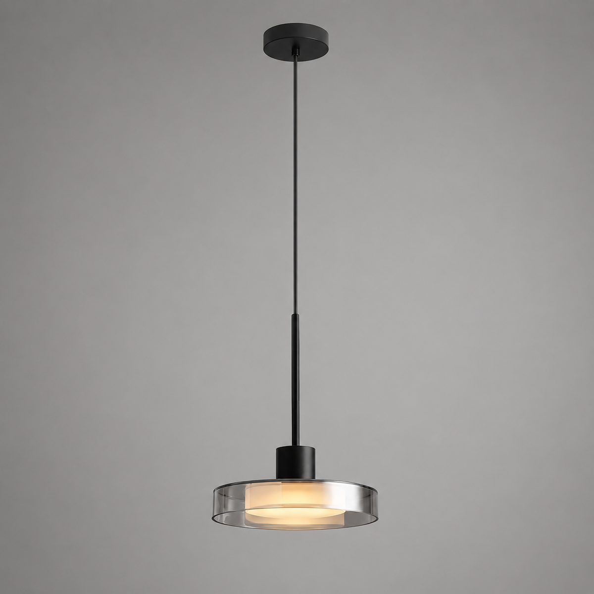 Підвісний світильник димчатий D-20 cm Led 4000K Smoke Glass 260122-100007295