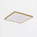 Стельова люстра золота H-2.5 cm L-40 cm Led 50W 4000K Gold Square 260240-100007551