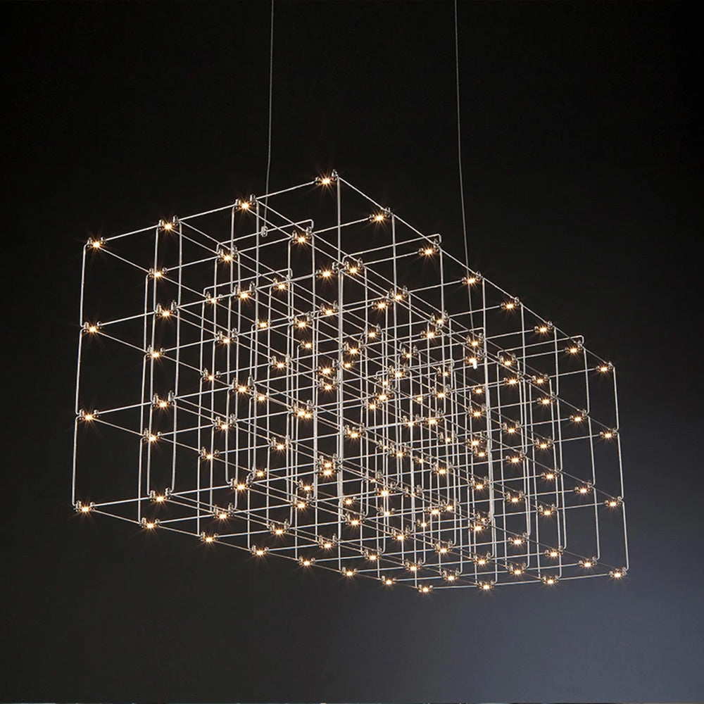 Підвісні світильники Rain lamp H(max) 2300 Led 43W L720 / L1000 / L1200 Chrome 250218-100004198
