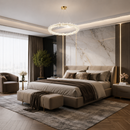Люстра золота підвісна світлодіодна D-60 cm Led 120W Gold Crystal Ice 260588-100007963