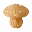 Лампа настільна з ротангу H-28 cm E27 Cozy Mushroom Beige 260209-100007488