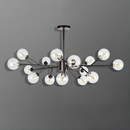 Люстра Berries G9х15 D-105cm Black + Clear 250431-100004564