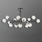 Люстра Berries G9х15 D-105cm Black + Clear 250431-100004564