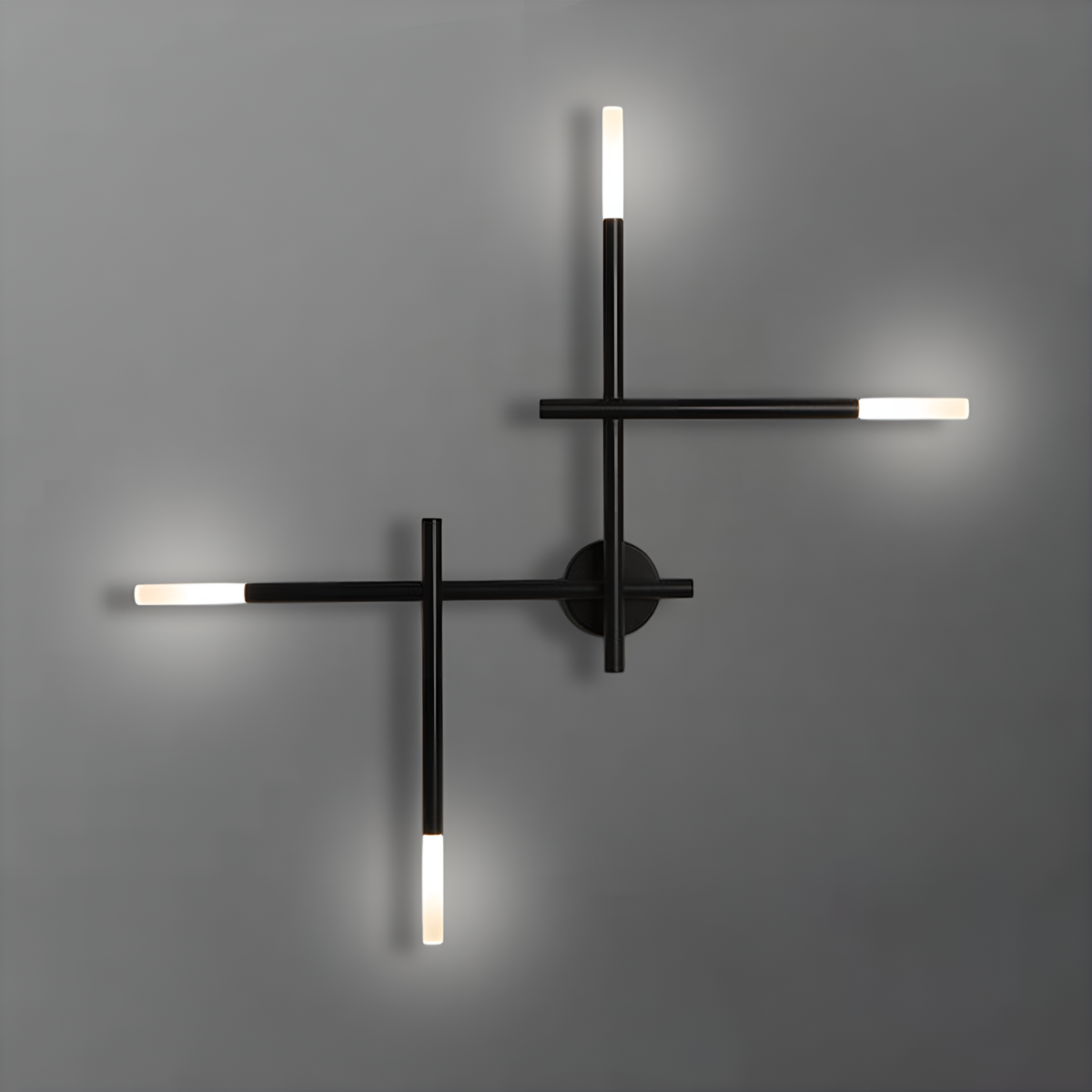 Бра Geometry Black H-83 cm Led 250558-100004757
