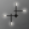 Бра Geometry Black H-47cm Led 4 250558-100004757