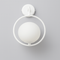 Настінний світильник білий D-21,5 cm E14 White Faro Bollo 250863-100005855