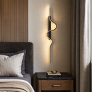 Настінний світильник чорний з чорним кріпленням L-60 cm/ 80 cm Led Black Wave Line 251088-100006462